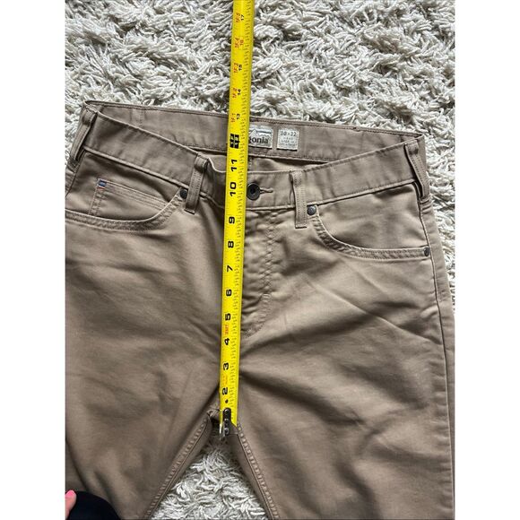 Patagonia Performance Twill Jeans Men 30x32 Tan Iron Clad Organic Straight Pants - Picture 9 of 11